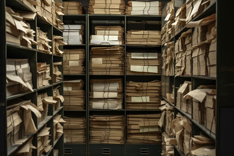 How to prevent moisture and mildew in the archive room?